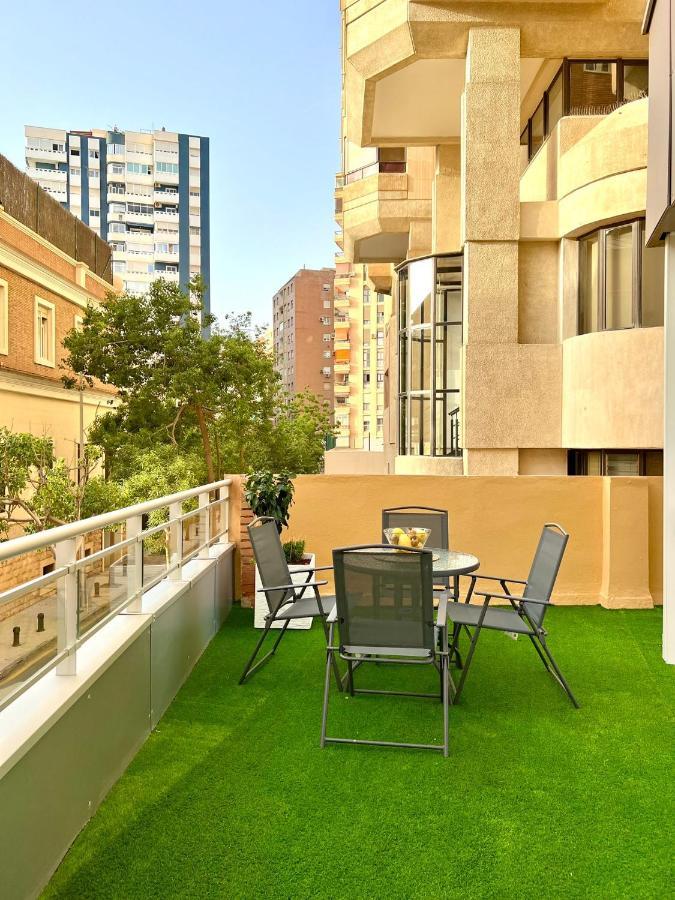 Malagueta Beach II & Private Terrace By Ele Apartments Málaga Exterior foto